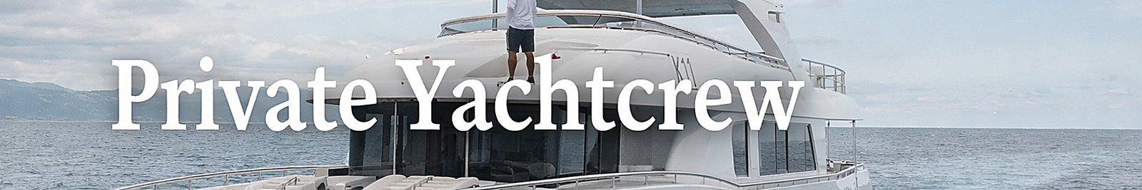 Yachtcrew bei der Arbeit an Bord